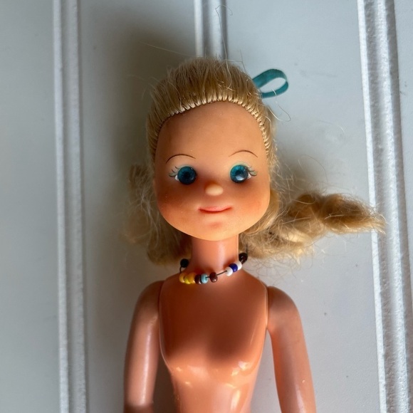 Vintage Mattel 1973 Sunshine Family Doll Stephie 9” Mom Moveable Blonde hair - Picture 2 of 10